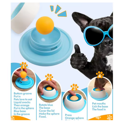 🐶 Dog Lick Mat – Calm & Stimulate Your Pet Naturally